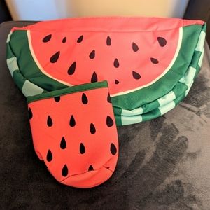 ULTA Watermelon Fanny Pack with Matching Koozie - NWT